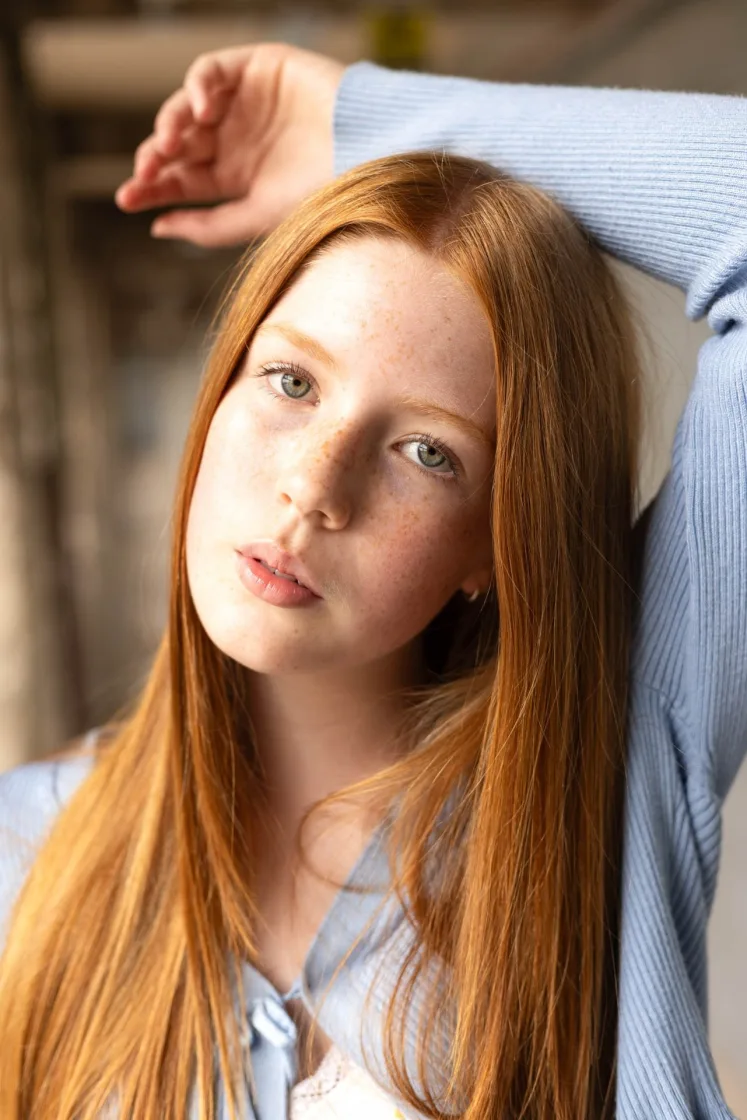 Amalie Junior Model Manchester Red hair 2026 PHA 3