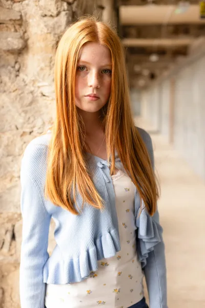 Amalie Junior Model Manchester Red hair 2026 PHA 2