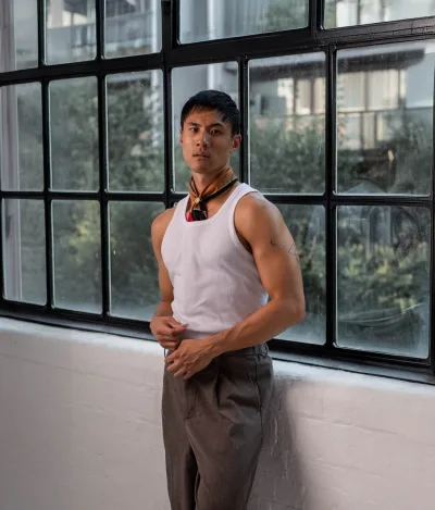 Donald sze asian model male PHA Manchester London 1