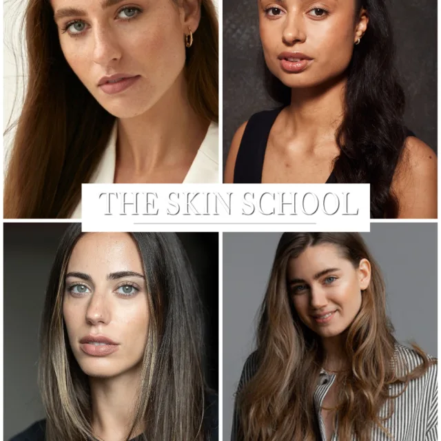 SAVANAH, AYESHA, FLEUR and ANNA shoot for THE SKIN SCHOOL
