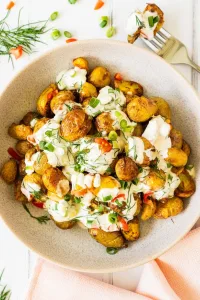 Crispy Potato Salad stacked1 copy