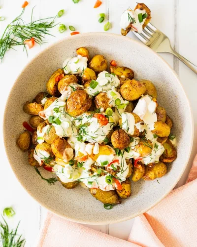 Crispy Potato Salad stacked1 copy